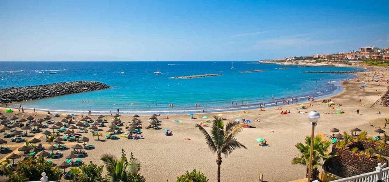 Beautiful Duplex In 3 Minutes Walking To The Beach In Playa De Las Americas Exteriör bild