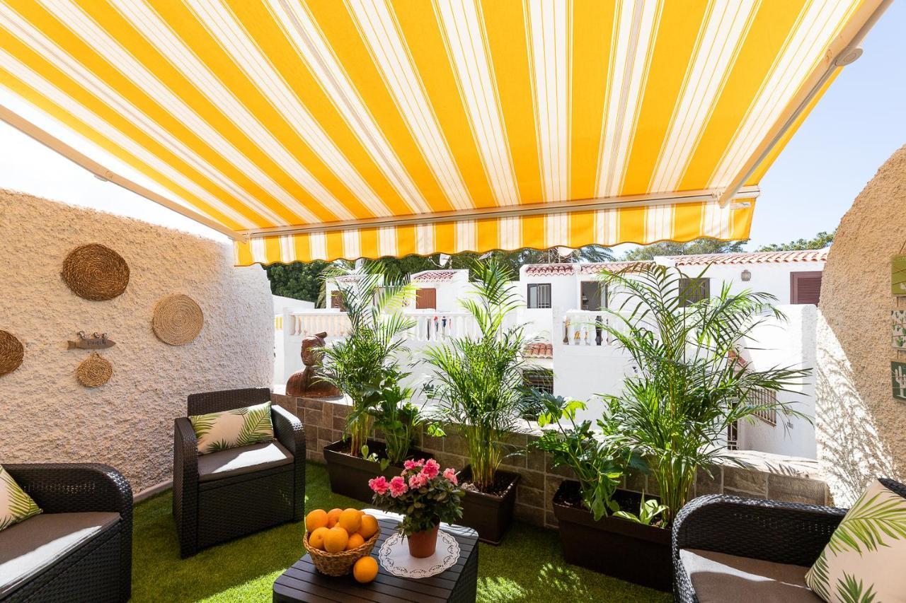 Beautiful Duplex In 3 Minutes Walking To The Beach In Playa De Las Americas Exteriör bild