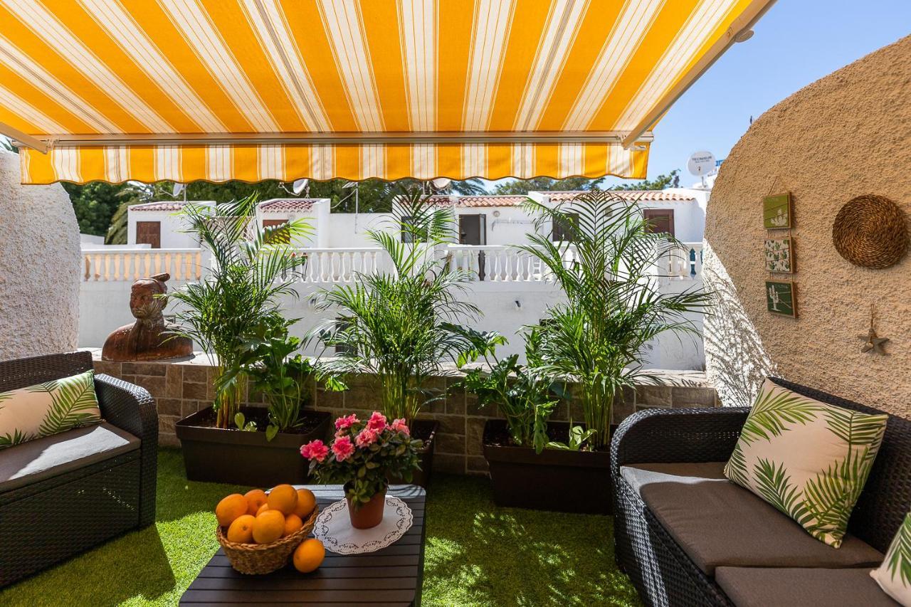 Beautiful Duplex In 3 Minutes Walking To The Beach In Playa De Las Americas Exteriör bild